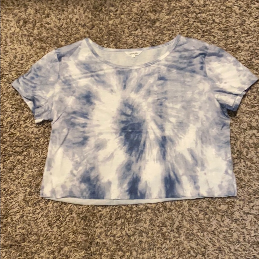 Tie Dye Cropped Tee